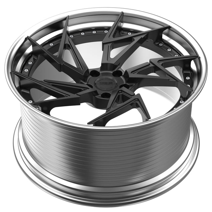 ZS Serie – Dynamische Schmiedefelge mit laufrichtungsgebundenem Speichendesign & Deep Concave Look