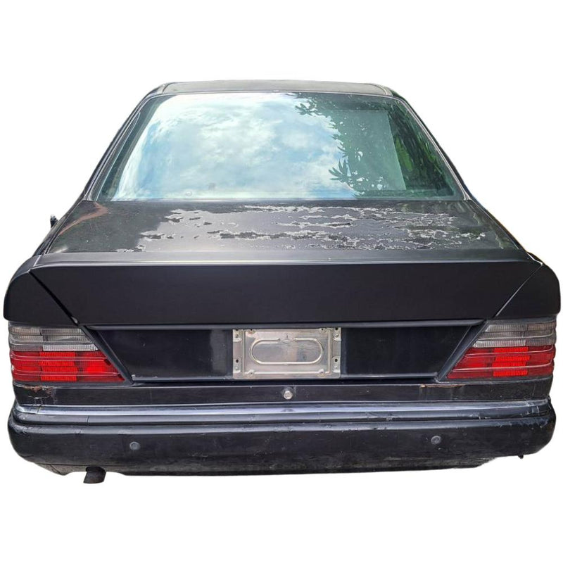 Ducktail Heckspoiler passend für Mercedes W124 Limousine (1985–1995) mit und ohne AMG Line, auch für AMG Modelle