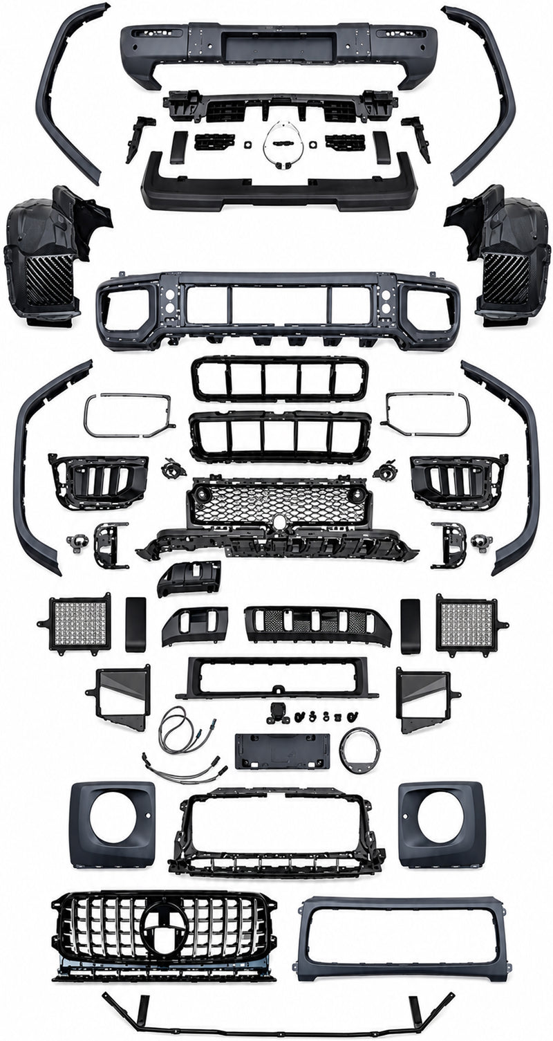 Facelift W465 Look passend für Mercedes G-Klasse W463A W464 ab 2019