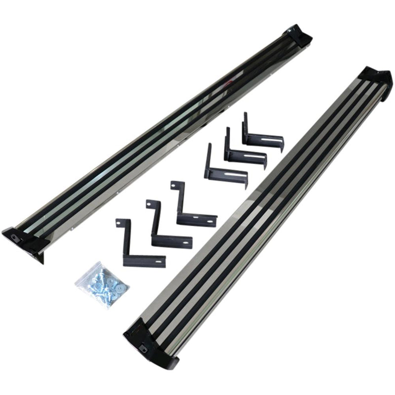 Trittbretter (Edelstahl) passend für Mercedes G-Klasse W463A W464 (ab 2019-2024), W465 (ab 2025) – Seitenschweller / Einstiegshilfe