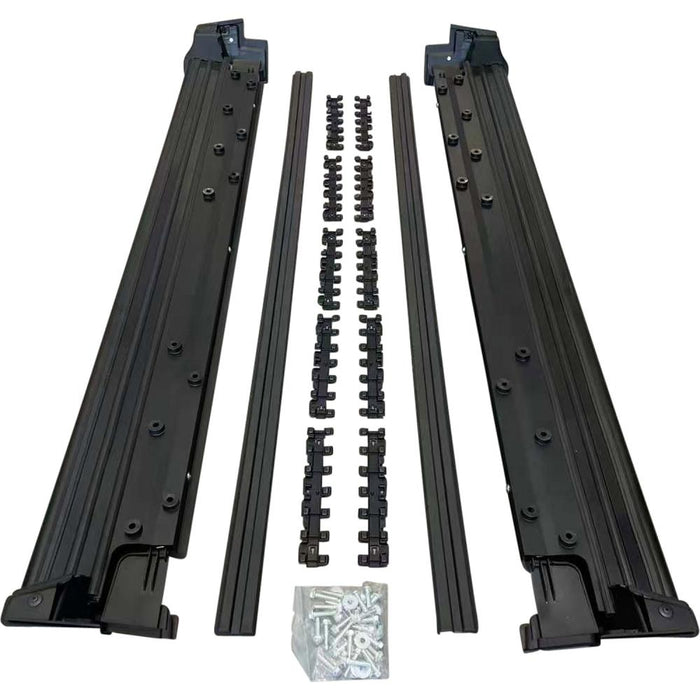 Trittbretter (Schwarz) passend für Mercedes G-Klasse W463A W464 (ab 2019-2024), W465 (ab 2025) – Seitenschweller / Einstiegshilfe