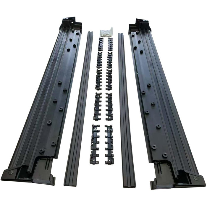 Trittbretter (Schwarz) passend für Mercedes G-Klasse W463A W464 (ab 2019-2024), W465 (ab 2025) – Seitenschweller / Einstiegshilfe