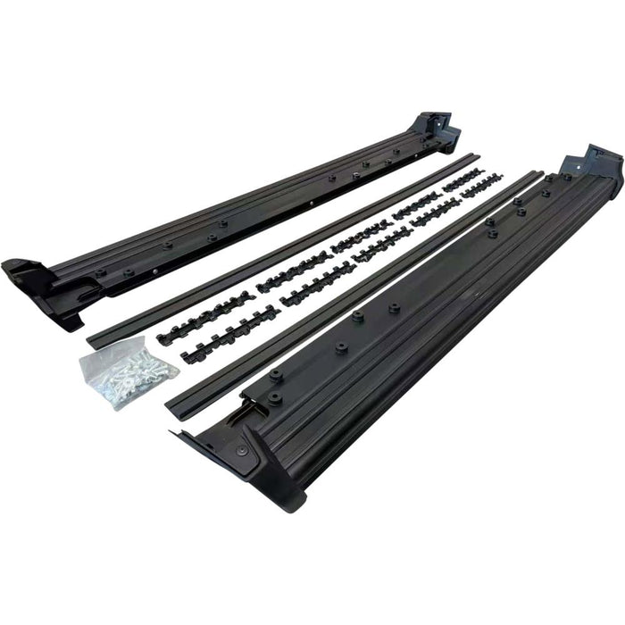 Trittbretter (Schwarz) passend für Mercedes G-Klasse W463A W464 (ab 2019-2024), W465 (ab 2025) – Seitenschweller / Einstiegshilfe