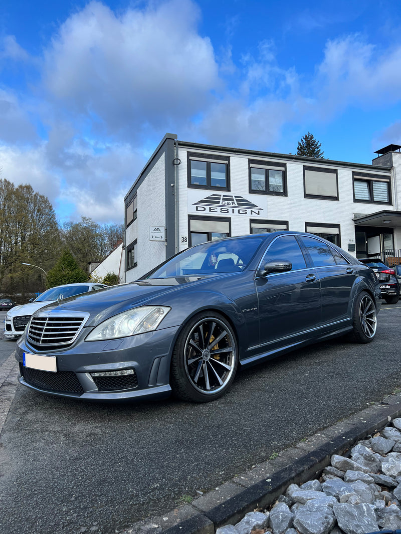 Seitenschweller (Lang) passend für Mercedes S-Klasse W221 Langversion (2005–2013) ohne AMG Line, auch für S63 AMG