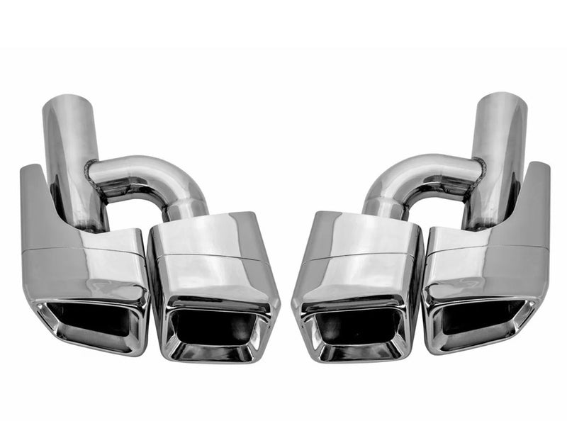 Sport Auspuffblenden – passend für Mercedes SL R230, SL55, E-Klasse W211, E55, CL63 & S-Klasse W221 S63