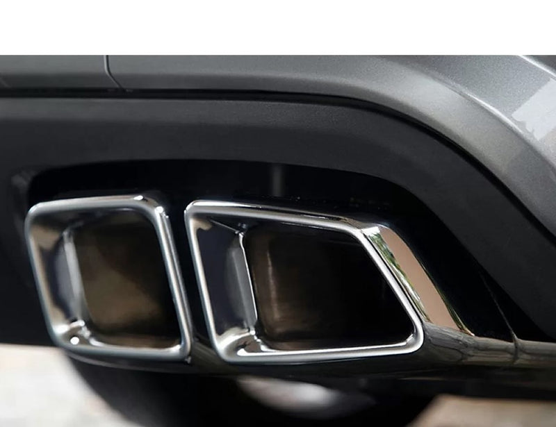 Sport Auspuffblenden – passend für Mercedes SL R230, SL55, E-Klasse W211, E55, CL63 & S-Klasse W221 S63