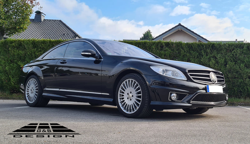 Bodykit passend für Mercedes CL-Klasse W216 (2006–2010) mit und ohne AMG Line, auch für CL63 AMG