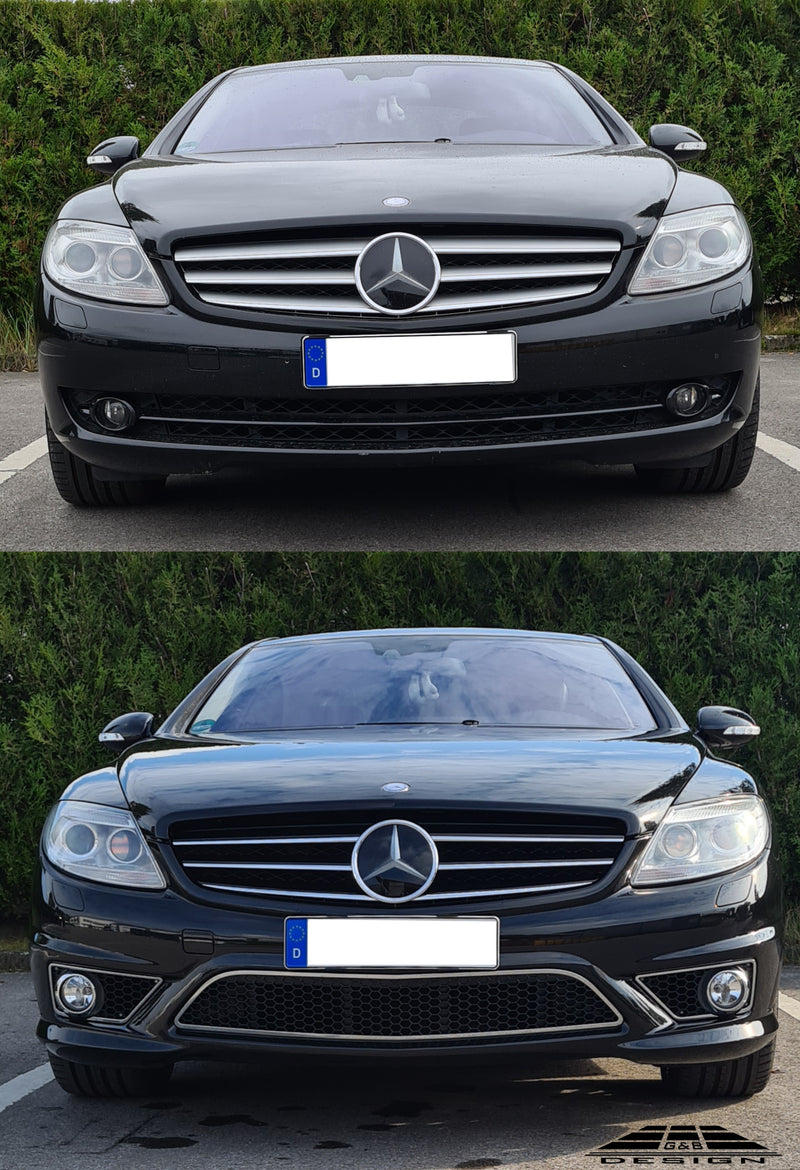 Bodykit passend für Mercedes CL-Klasse W216 (2006–2010) mit und ohne AMG Line, auch für CL63 AMG