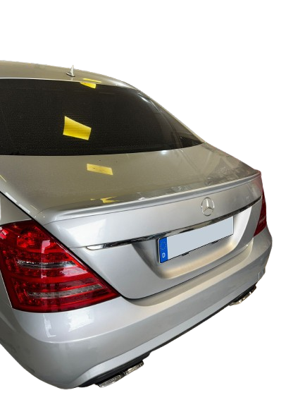 Heckspoiler passend für Mercedes S-Klasse W221 (2005–2013) mit und ohne AMG Line, auch für S63 AMG