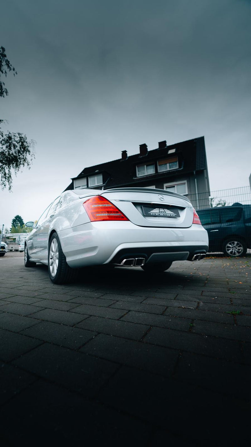 Bodykit Facelift Kurzversion ohne PDC Löcher passend für Mercedes S-Klasse W221 (2005–2013) ohne AMG Line, auch S63 AMG