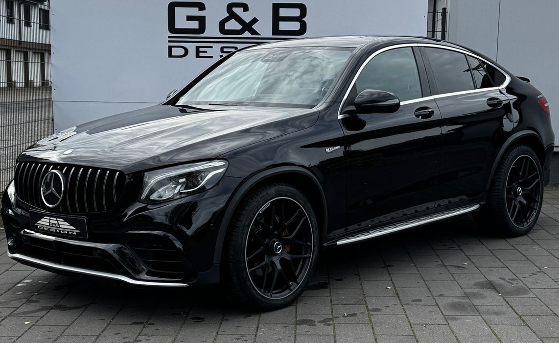 Facelift Look Bodykit passend für Mercedes GLC Coupé C253 (2015–2019) mit AMG Line, auch für GLC63 AMG