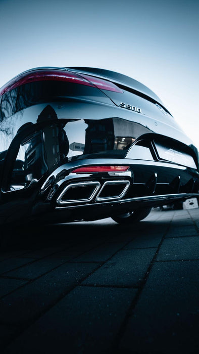 Bodykit Facelift Design (Chrome) passend für Mercedes S Coupé C217 / W217 (2014–2020) geeignet für Fahrzeuge mit AMG Line / AMG Paket, auch passend für S63 AMG