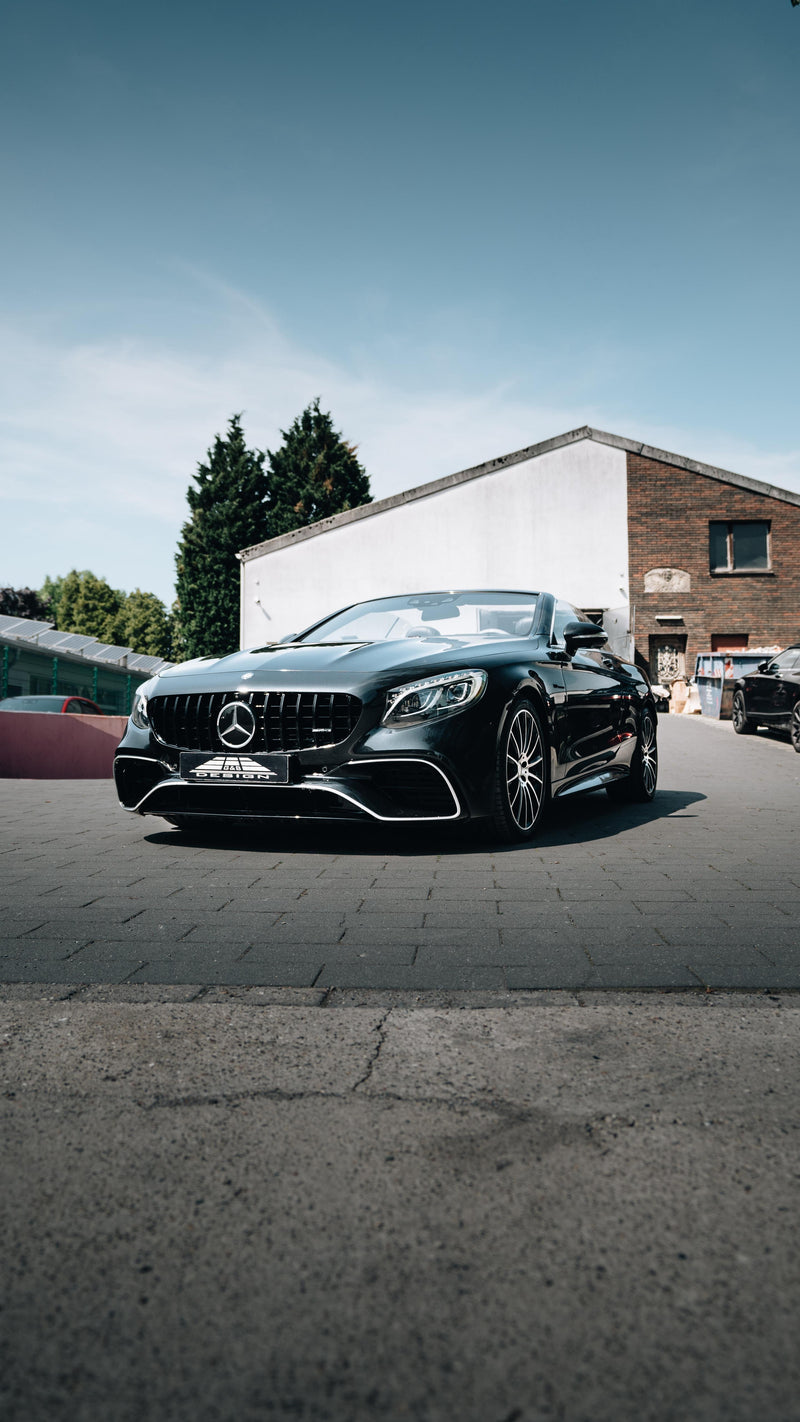 Frontschürze Facelift Design (Chrome) passend für Mercedes S Coupé C217 / A217 / W217 (2014–2020) mit und ohne AMG Line, auch für S63 AMG