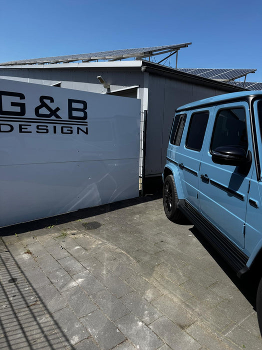 Trittbretter (Schwarz) passend für Mercedes G-Klasse W463A W464 (ab 2019-2024), W465 (ab 2025) – Seitenschweller / Einstiegshilfe