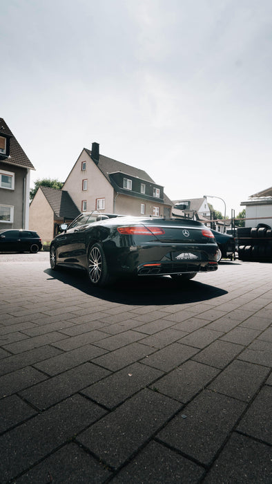 Bodykit Facelift Design (Chrome) passend für Mercedes S Coupé C217 / W217 (2014–2020) geeignet für Fahrzeuge mit AMG Line / AMG Paket, auch passend für S63 AMG