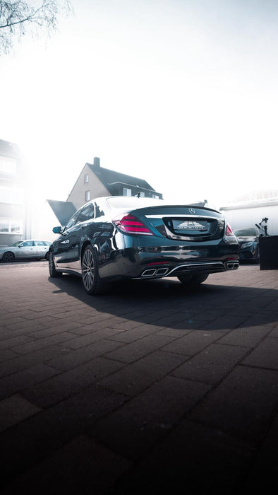 Sport Heckstoßstange Facelift Design passend für Mercedes S-Klasse W222 (2013–2020) ohne AMG Paket/ AMG Line