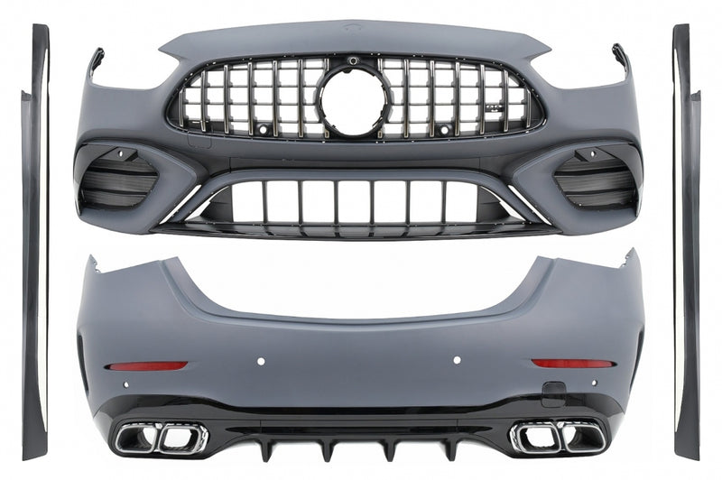 Bodykit passend für Mercedes C-Klasse W206 Limousine (2021–2025) ohne AMG Line, auch für C63 AMG