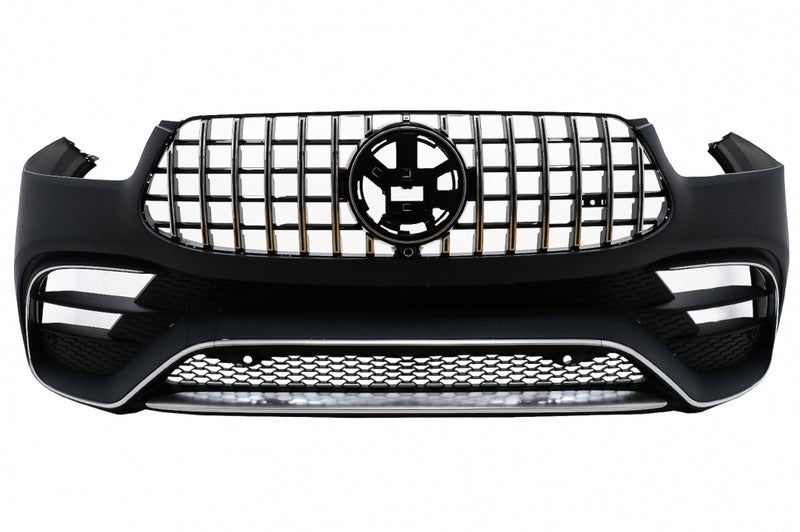 Bodykit im sportlichen Design (Chrome) passend für Mercedes GLE SUV W167 / V167 (2018–2024) mit AMG Line, auch GLE63