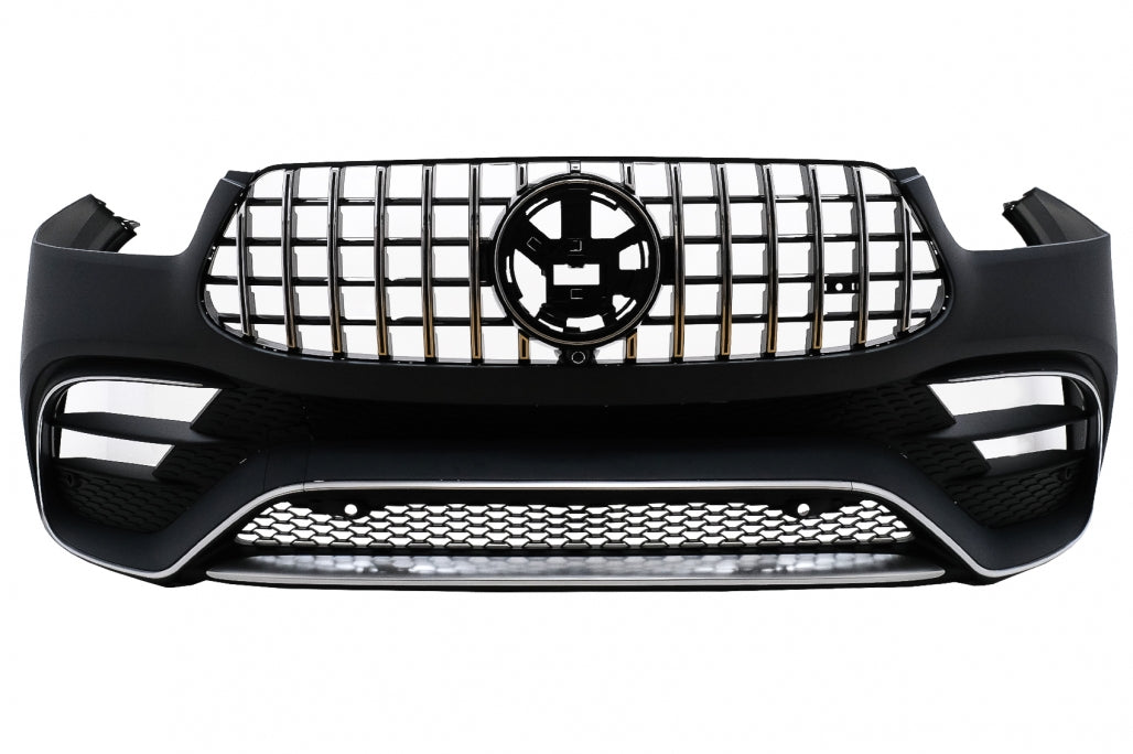 Bodykit im sportlichen Design (Chrome) passend für Mercedes GLE SUV W167 / V167 (2018–2024) mit AMG Line, auch GLE63