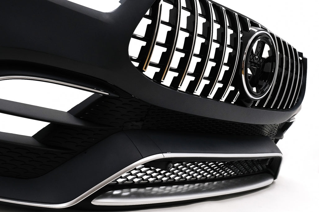 Bodykit im sportlichen Design (Chrome) passend für Mercedes GLE SUV W167 / V167 (2018–2024) mit AMG Line, auch GLE63