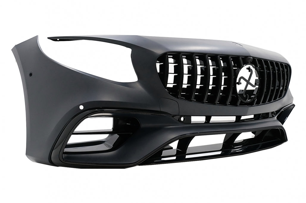 Bodykit Facelift Design komplett (Schwarz) passend für Mercedes S Coupé C217 / W217 (2014–2020) AMG Line / AMG Paket, auch für S63 AMG