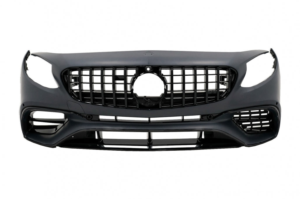Bodykit Facelift Design komplett (Schwarz) passend für Mercedes S Coupé C217 / W217 (2014–2020) AMG Line / AMG Paket, auch für S63 AMG