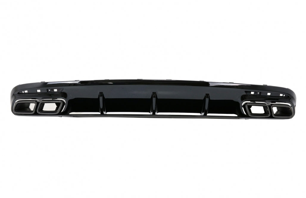 Bodykit Facelift Design komplett (Schwarz) passend für Mercedes S Coupé C217 / W217 (2014–2020) AMG Line / AMG Paket, auch für S63 AMG