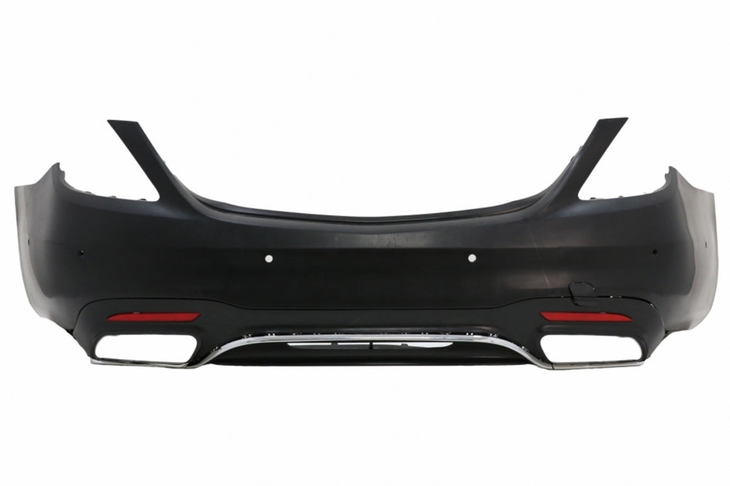 S Klasse W222 S63 AMG Facelift Look Heckschürze (2017-2020)