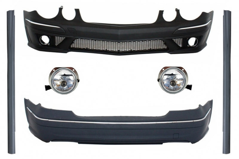 Bodykit passend für Mercedes E-Klasse W211 Limousine (2002–2009) ohne AMG Line, auch für E55 & E63 AMG
