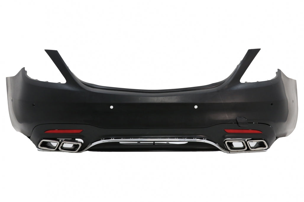 Sport Heckstoßstange Facelift Design passend für Mercedes S-Klasse W222 (2013–2020) ohne AMG Paket/ AMG Line
