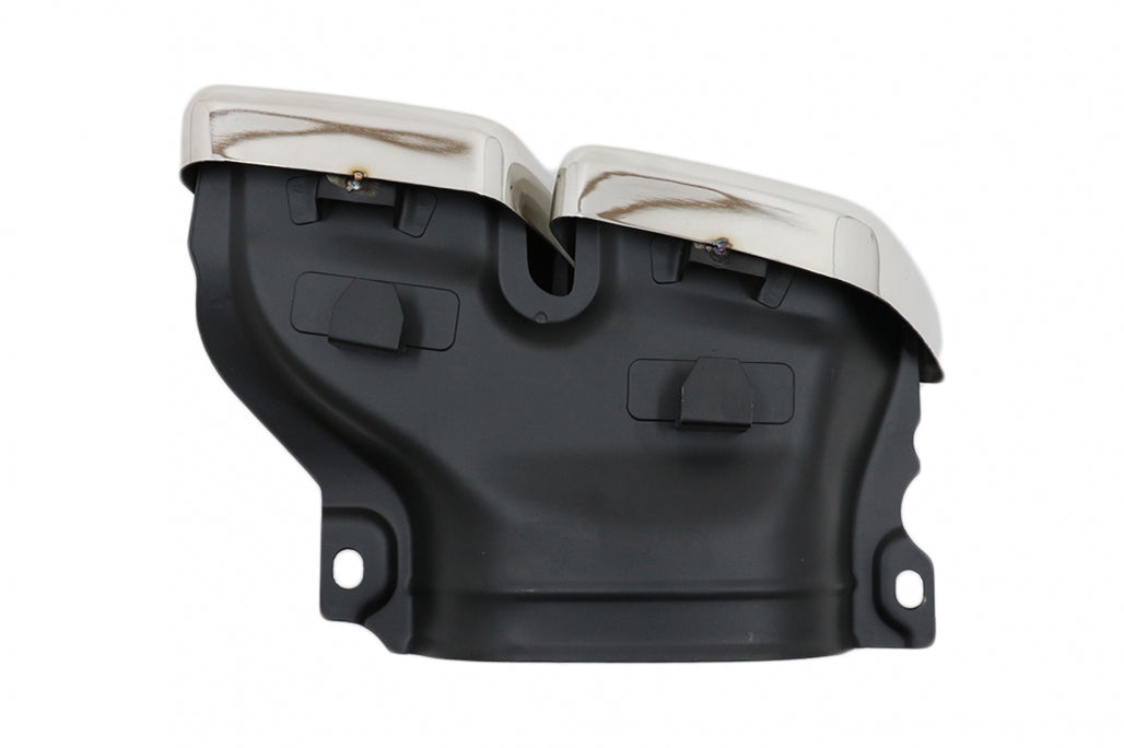 Mercedes S Klasse W222 S63 AMG Look Auspuffblenden Sport Look Chrom (Kopie)