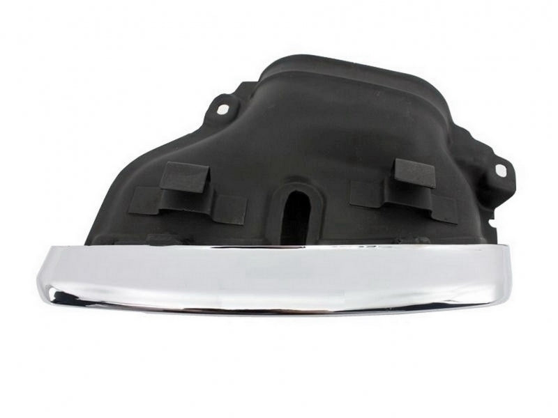 Sport Auspuffblenden Chrom passend für Mercedes S-Klasse W222 mit S63/S65 AMG Diffusor