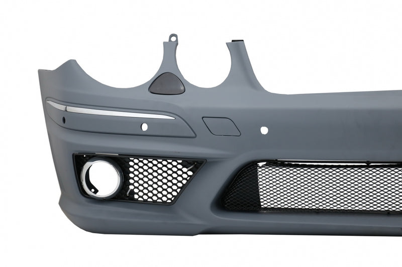 Frontschürze passend für Mercedes E-Klasse W211 S211 (2002–2009) ohne AMG Line, auch für E55 & E63 AMG