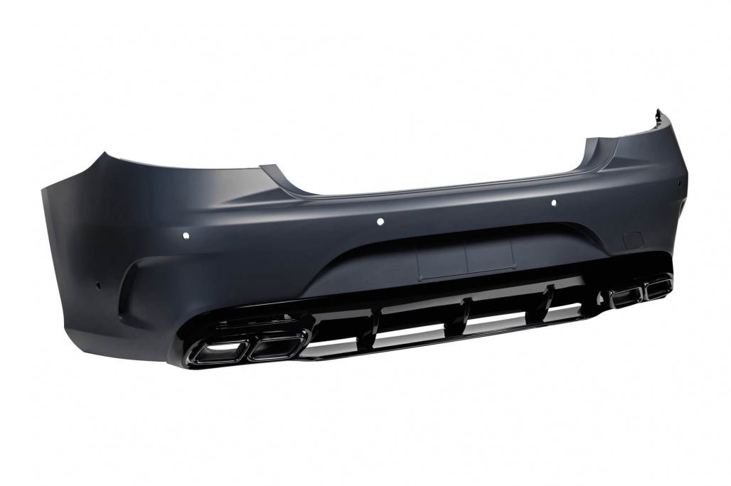 Bodykit Facelift Design komplett (Schwarz) passend für Mercedes S Coupé C217 / W217 (2014–2020) AMG Line / AMG Paket, auch für S63 AMG