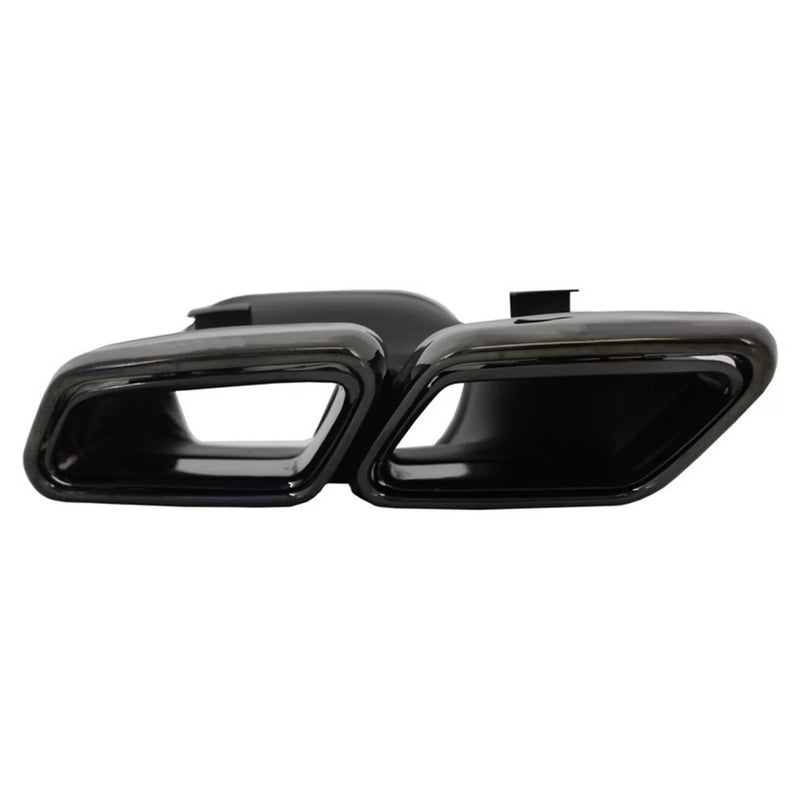Sport Auspuffblenden Chrom oder Schwarz passend für Mercedes S-Klasse W222
