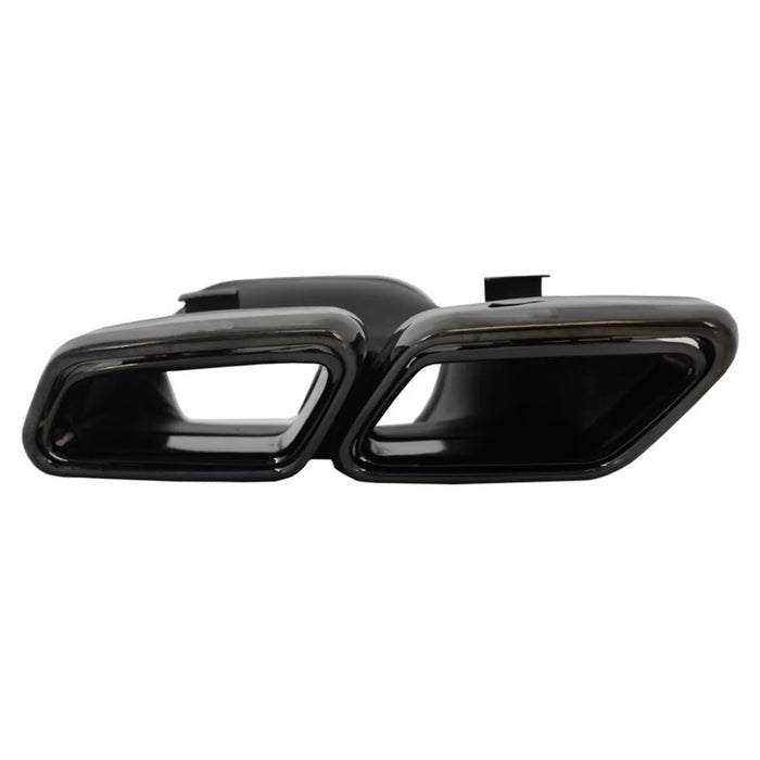 Sport Auspuffblenden Chrom oder Schwarz passend für Mercedes S-Klasse W222